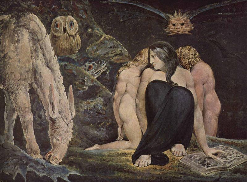 William Blake Night of Enitharmon s Joy Spain oil painting art